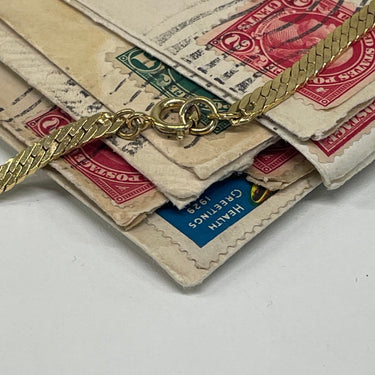 1980’s Trifari Gold Enamel Necklace Bloomers and Frocks